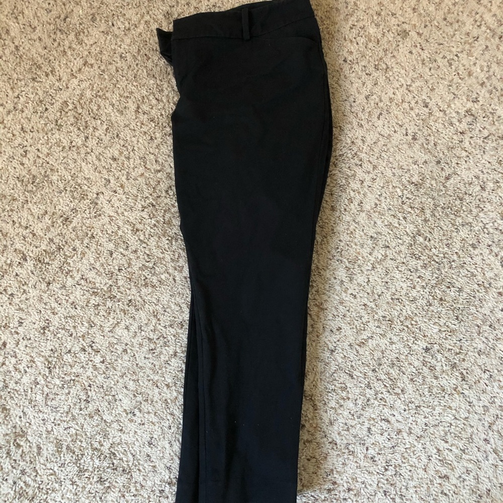 Merona brand black straight leg pants